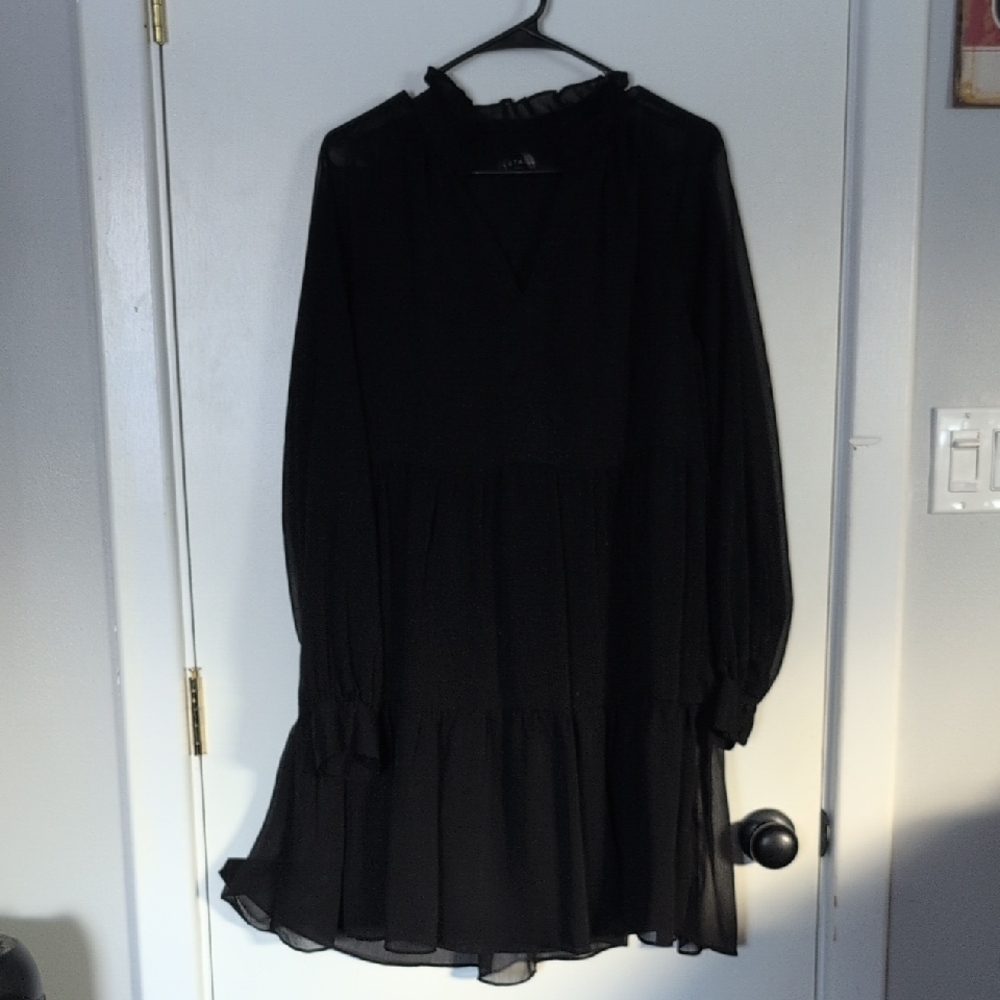 Elegant Black Women's Top